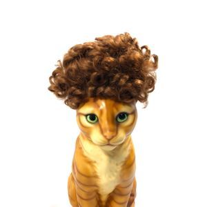 Monique Collection 8-9" Doll Wig Curly Short Bob